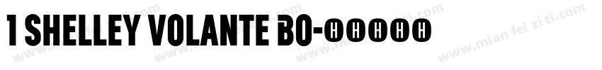 1 Shelley Volante Bo字体转换